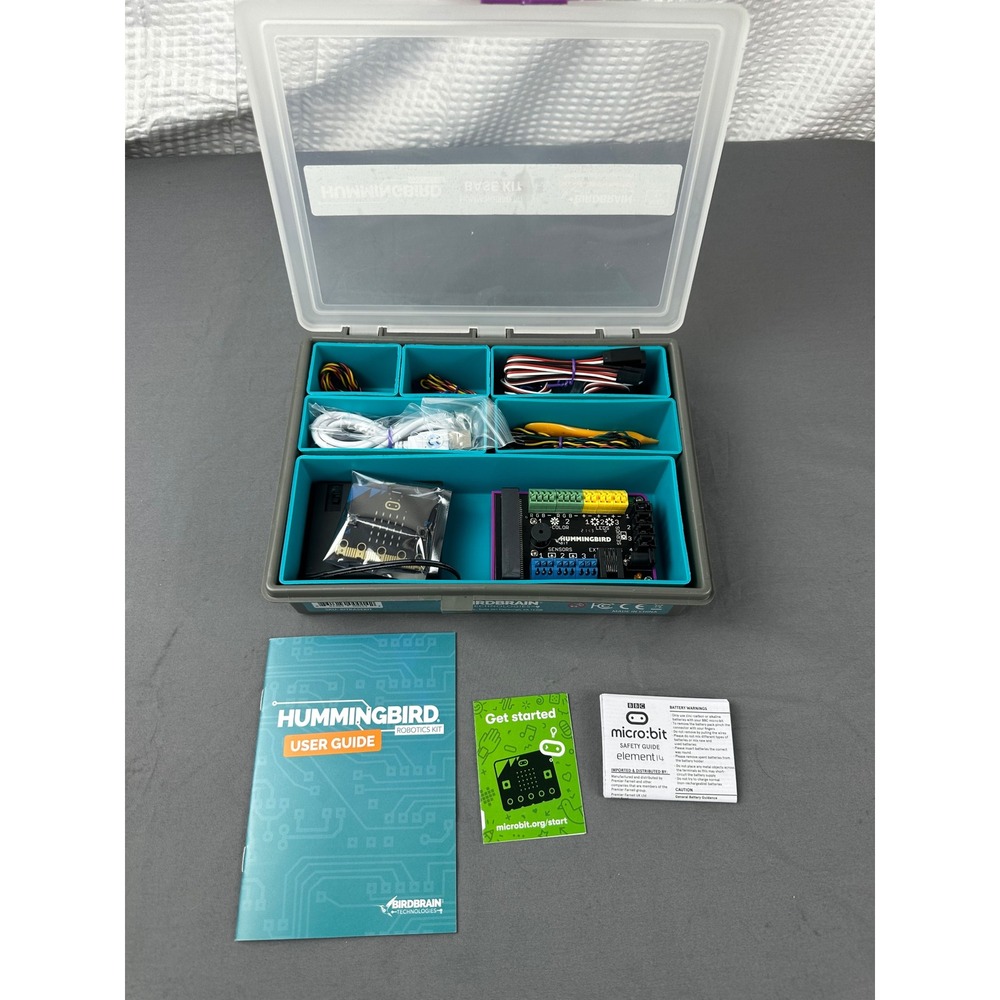Hummingbird Bit Base Kit micro:bit Robotics Educational Technology Computing NIB - Picture 2 of 8